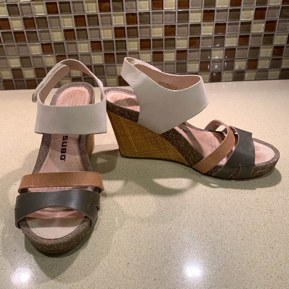 TSUBO Cork Platform Shoes